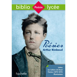 Bibliolycée - Poésies (dont les Cahiers de Douai), Arthur Rimbaud - Poésies de Rimbaud (Broché)