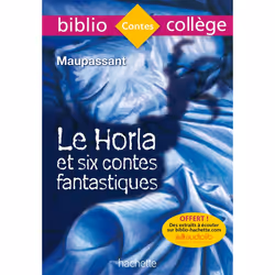 ISBN Bibliocollège - Le Horla et six contes fantastiques, Guy de Maupassant, Éducatif, Français, 160 pages