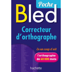 Bled - Correcteur d'orthographe (Poche)
