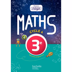 ISBN Mission Indigo mathématiques cycle 4 / 3e - Livre élève - éd. 2016, Éducatif, Français, 320 pages
