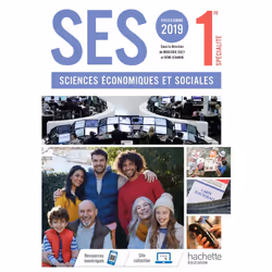 ISBN SES 1ère - Livre élève - Ed. 2019, Éducatif, Français, 304 pages