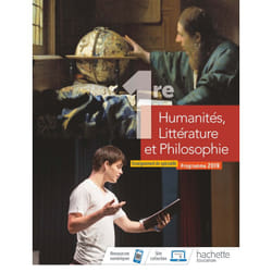 Humanités, Littérature et Philosophie 1ère spé - Livre élève