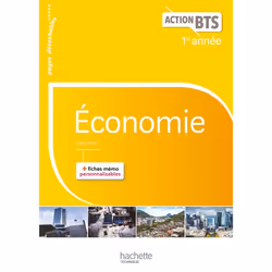 ISBN Action BTS Économie BTS 1re année - Livre élève - Ed. 2017, Éducatif, Français, 160 pages