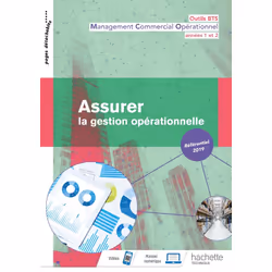 ISBN Outils BTS Assurer la gestion opérationnelle 1re et 2 année BTS MCO - Livre élève - Éd. 2019, Éducatif, Français, 224 pa ...
