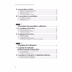 Droit des entreprises en difficulté