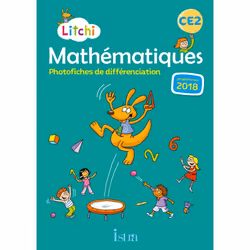 ISBN Litchi Mathématiques CE2 - Photofiches - Ed. 2020, Éducatif, Français, 160 pages