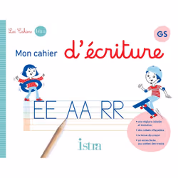 ISBN Mon cahier d'écriture Istra GS - Cahier élève - Ed. 2023, Éducatif, Français, 48 pages
