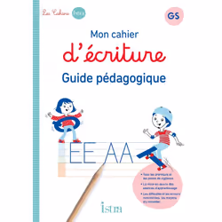 ISBN Mon cahier d'écriture Istra GS - Guide pédagogique - Ed. 2023, Éducatif, Français, 48 pages