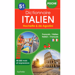 ISBN Dictionnaire Poche Hachette De Agostini - Bilingue Italien, Éducatif, Français, 560 pages