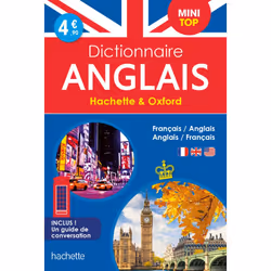 ISBN Mini Top Dictionnaire Hachette Oxford - Bilingue Anglais, Éducatif, Français, 744 pages