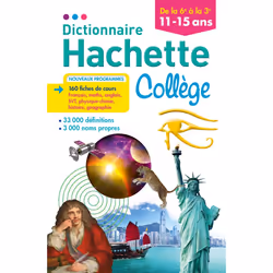 ISBN DICTIONNAIRE HACHETTE COLLEGE 11-15 ANS, Éducatif, Français, 1344 pages