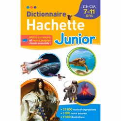 ISBN Dictionnaire Hachette Junior, Éducatif, Français, 832 pages