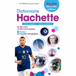ISBN Dictionnaire Hachette POCHE, Éducatif, Français, 816 pages