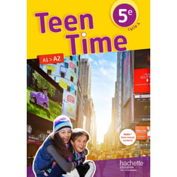 Teen Time anglais cycle 4 / 5e - Livre élève - éd. 2017 (Broché)
