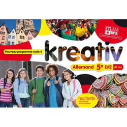 Kreativ allemand cycle 4 / 5e LV2 - éd. 2016 (Broché)