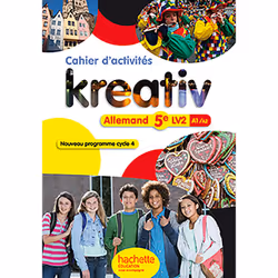 ISBN Kreativ allemand cycle 4 / 5e LV2 - éd. 2016, Éducatif, Français, 96 pages
