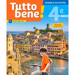 ISBN Tutto bene! italien cycle 4 / 4e LV2 - Cahier d'activités - éd. 2017, Éducatif, Français, 72 pages