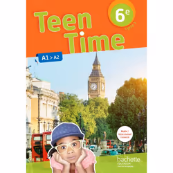 ISBN Teen Time anglais cycle 3 / 6e - éd. 2017, Éducatif, Français, 176 pages
