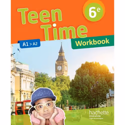 ISBN Teen Time anglais cycle 3 / 6e - éd. 2017, Éducatif, Français, 144 pages