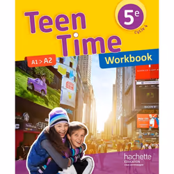 ISBN Teen Time anglais cycle 4 / 5e - Workbook - éd. 2017, Éducatif, Français, 144 pages