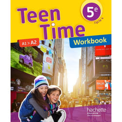 Teen Time anglais cycle 4 / 5e - Workbook - éd. 2017 (Broché)