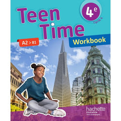 Teen Time anglais cycle 4 / 4e - Workbook - éd. 2017 (Broché)