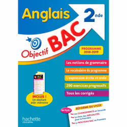 ISBN Objectif Bac Anglais 2nde - Nouveau lycée, Éducatif, Français, 240 pages