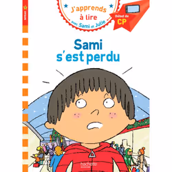 ISBN Sami et Julie CP Niveau 1 Sami s'est perdu, Éducatif, Français, 32 pages