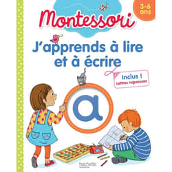 J'apprends à lire et à écrire Montessori (3-6 ans) (Broché)