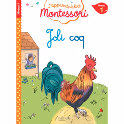ISBN Joli coq, niveau 1 - J'apprends à lire Montessori, Éducatif, Français, 32 pages