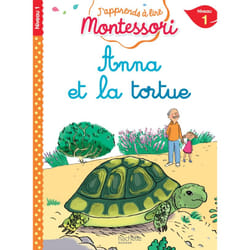 Anna et la tortue, niveau 1 - J'apprends à lire Montessori (Broché)