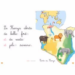 En route pour la savane, niveau 2 - J'apprends à lire Montessori (Broché)