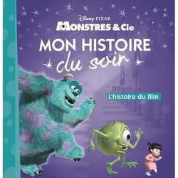 Livre pour Bébé - Disney - Monstres & Cie - Conte pour sendormir - Images colorées - À partir de 0 mois