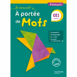 ISBN Le Nouvel A portée de mots - Français CE1 - Livre élève - Ed. 2018, Éducatif, Français, 192 pages
