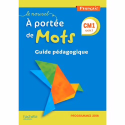 ISBN Le Nouvel A portée de mots CM1 - Guide pédagogique - Edition 2019, Éducatif, Français, 192 pages