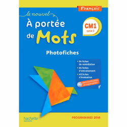 ISBN Le Nouvel A portée de mots CM1 - Photofiches - Edition 2019, Éducatif, Français, 144 pages