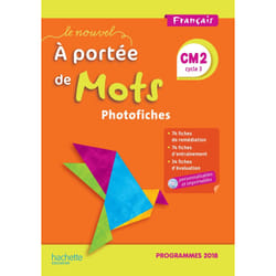 Le Nouvel A portée de mots CM2 - Photofiches - Edition 2019 (Broché)