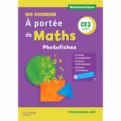 ISBN Le Nouvel A portée de maths CE2 - Photofiches - Edition 2019, Éducatif, Français, 128 pages