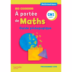 ISBN Le Nouvel A portée de maths CM1 - Guide pédagogique - Edition 2019, Éducatif, Français, 192 pages