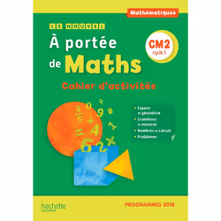 ISBN Le Nouvel A portée de maths CM2 - Cahier d'activités - Edition 2019, Éducatif, Français, 48 pages