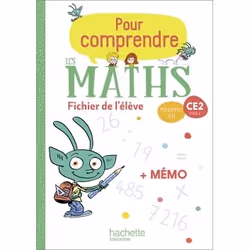 ISBN Pour comprendre les maths CE2 - Fichier élève + Mémo - Ed. 2020, Éducatif, Français, 160 pages