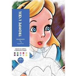 Coloriage Trompe-loeil Disney - 100 coloriages inédits dédiés aux films danimation - Collectif