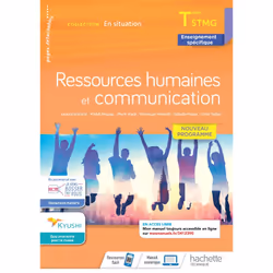 ISBN Ressources Humaines et communication - Terminale STMG - En Situation - Cahier de l'élève Éd. 2021, Éducatif, Français, 1 ...