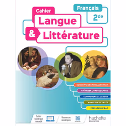 ISBN Cahier Langue et Littérature - Français 2nde - Ed. 2022, Éducatif, Français, 120 pages