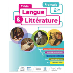 Cahier Langue et Littérature - Français 2nde - Ed. 2022 (Broché)