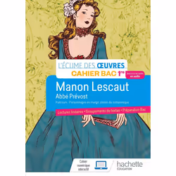 ISBN Français 1re - Oeuvre intégrale Manon Lescaut - Cahier élève - Ed. 2022, Éducatif, Français, 64 pages