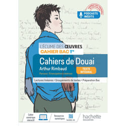 Écume des oeuvres 1re, Arthur Rimbaud, Les cahiers de Douai - Cahier élève - Ed. 2023 (Broché)