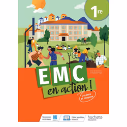 ISBN Cahier EMC en action ! 1re - cahier élève - Ed. 2023, Éducatif, Français, 64 pages