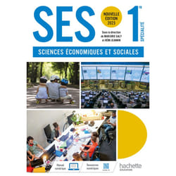 Sciences économiques et sociales 1re spécialité - Livre élève