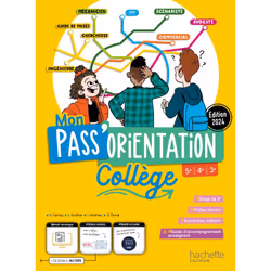 ISBN Mon Pass'Orientation Collège - livre élève - Éd. 2024, Éducatif, Français, 96 pages